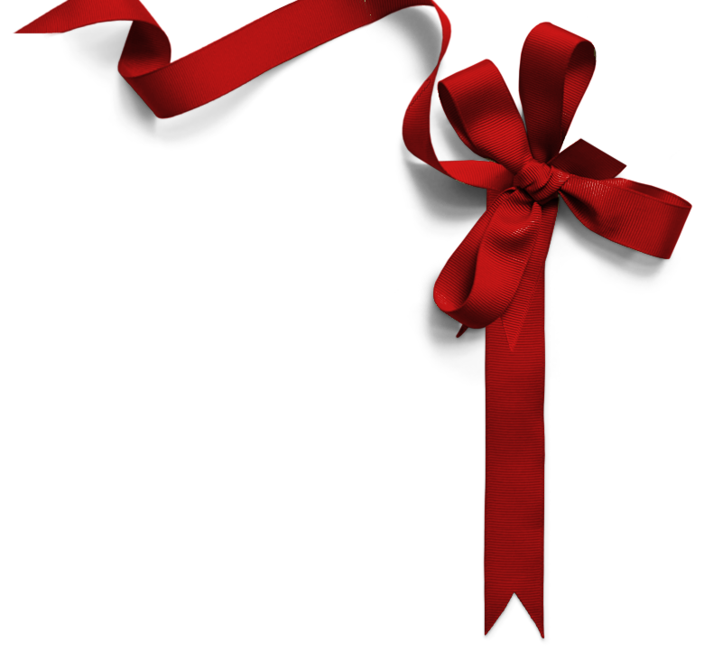 clip art christmas ribbon - photo #39