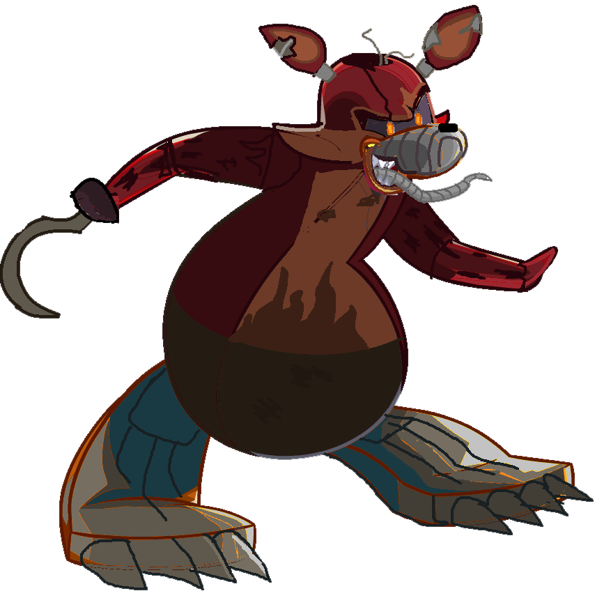 Nightmare Foxy PNG Transparent Images | PNG All