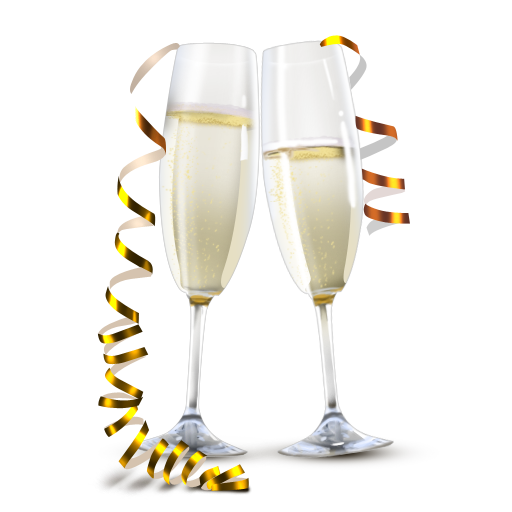 champagne glass clipart - photo #31