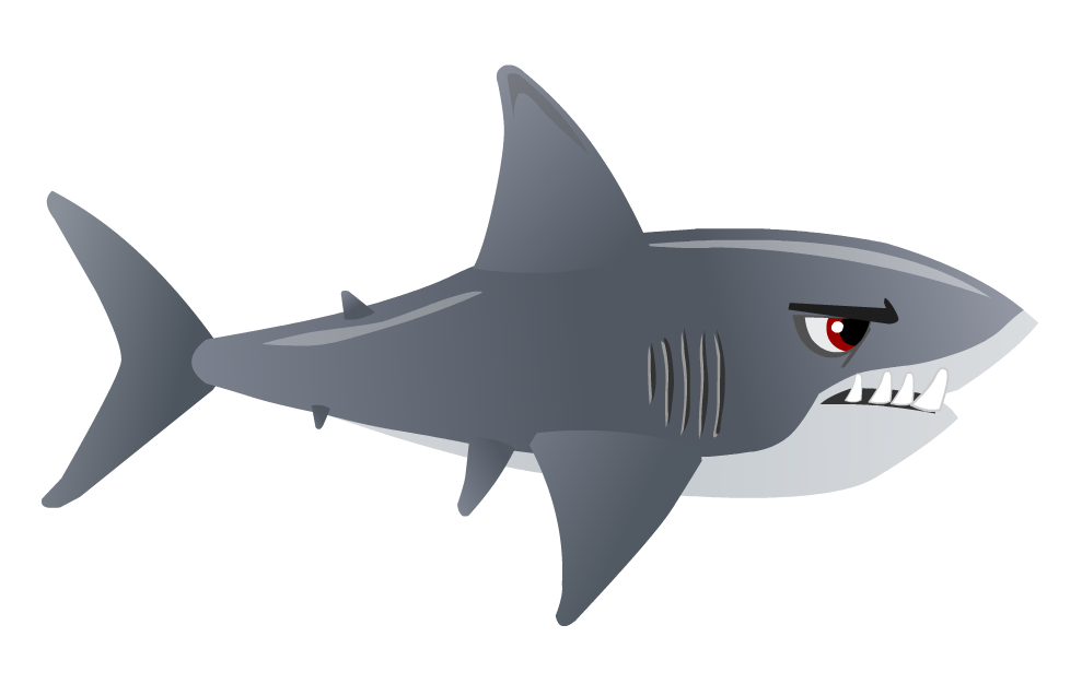 free animated shark clipart - photo #42