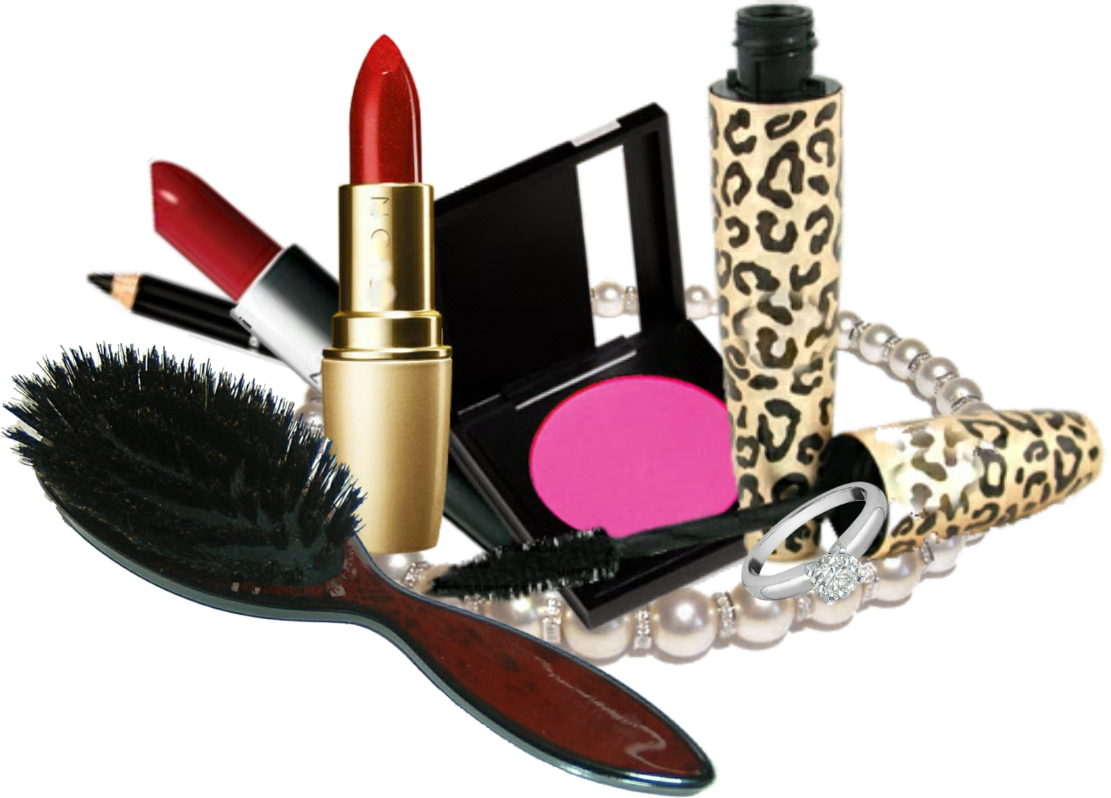 Makeup Kit Products PNG Transparent