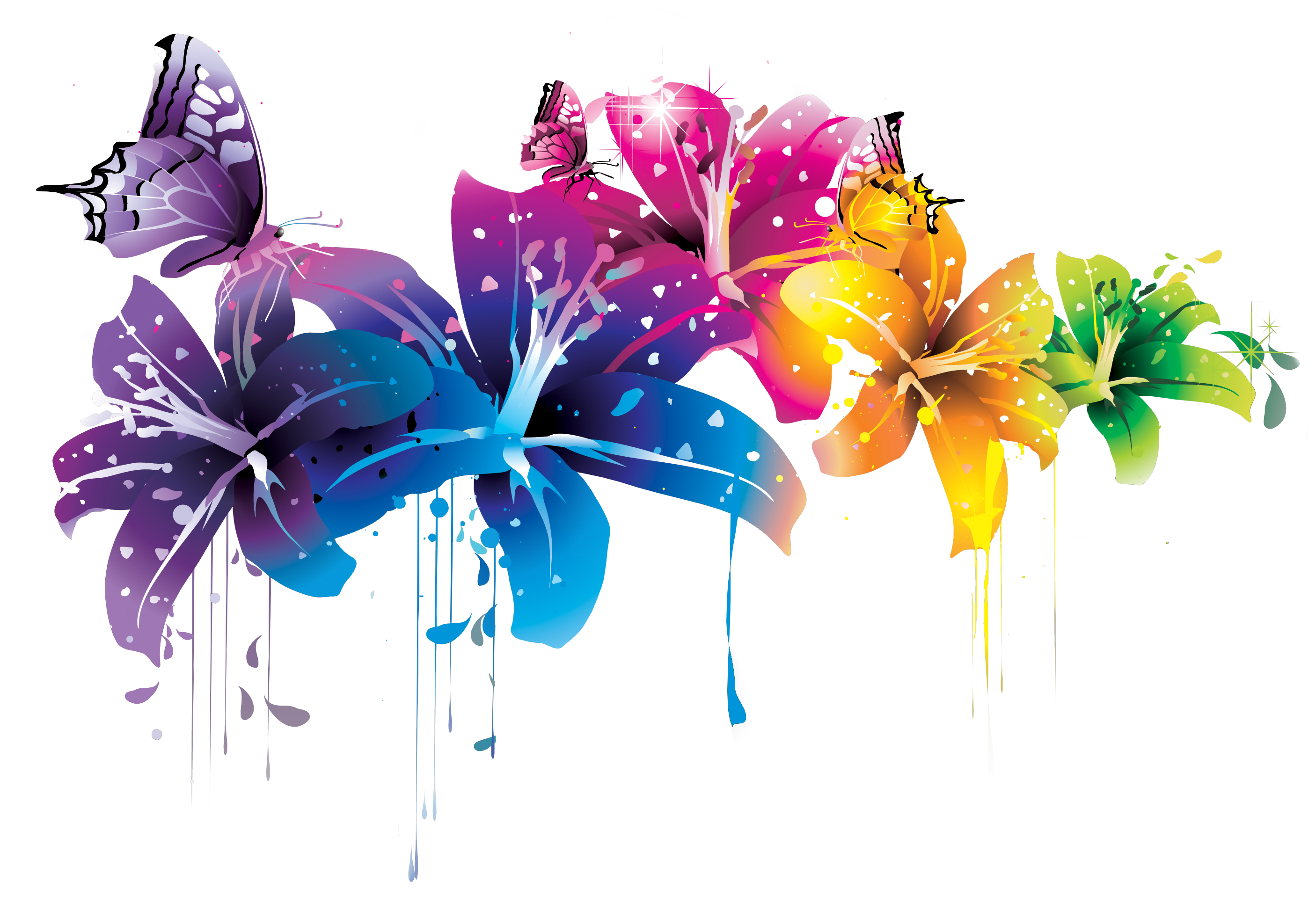 Flowers Vectors PNG | PNG All