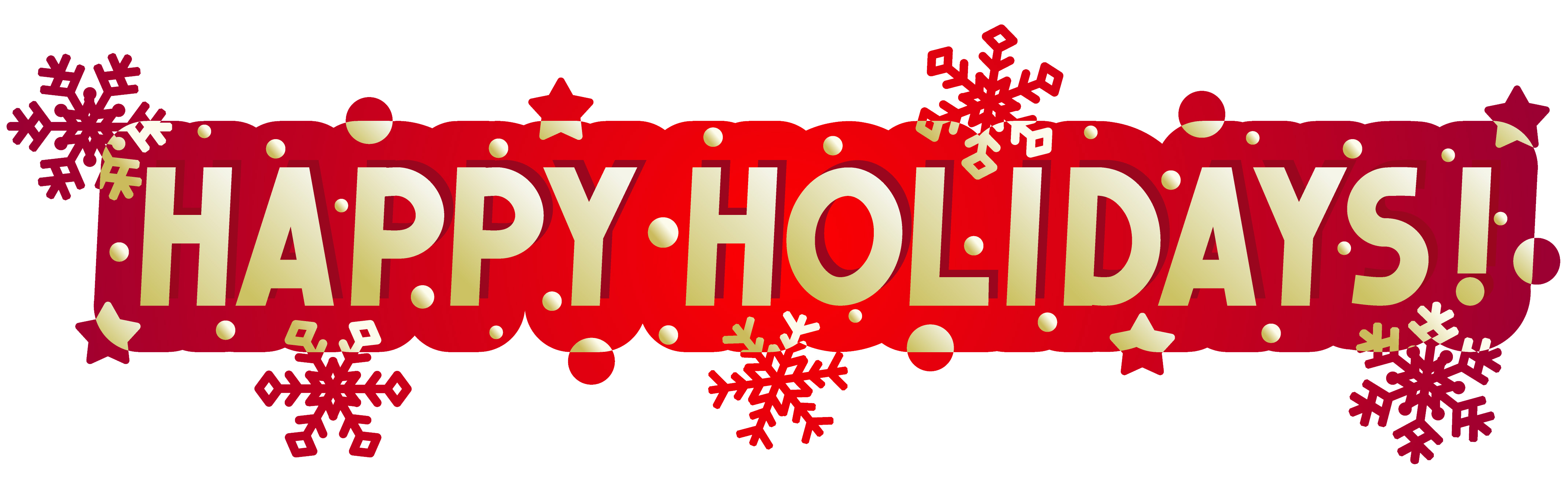clip art happy holidays banner - photo #38