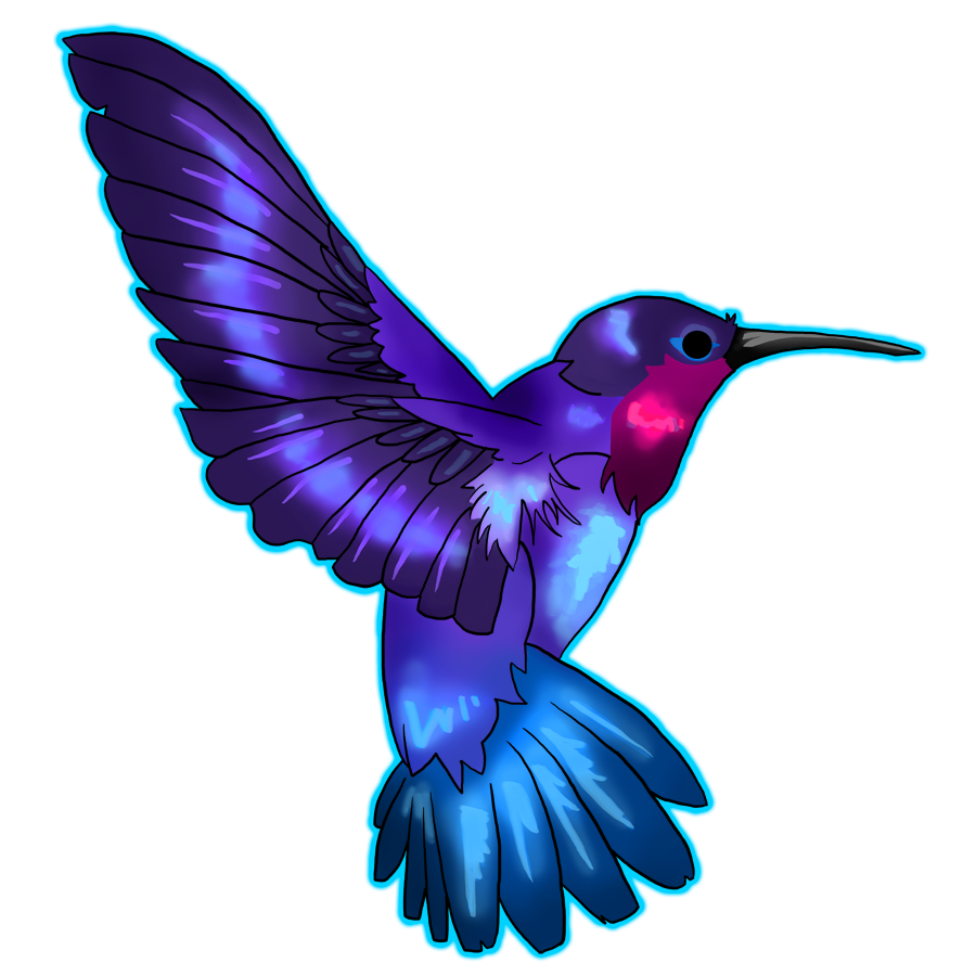 free animated hummingbird clipart - photo #28