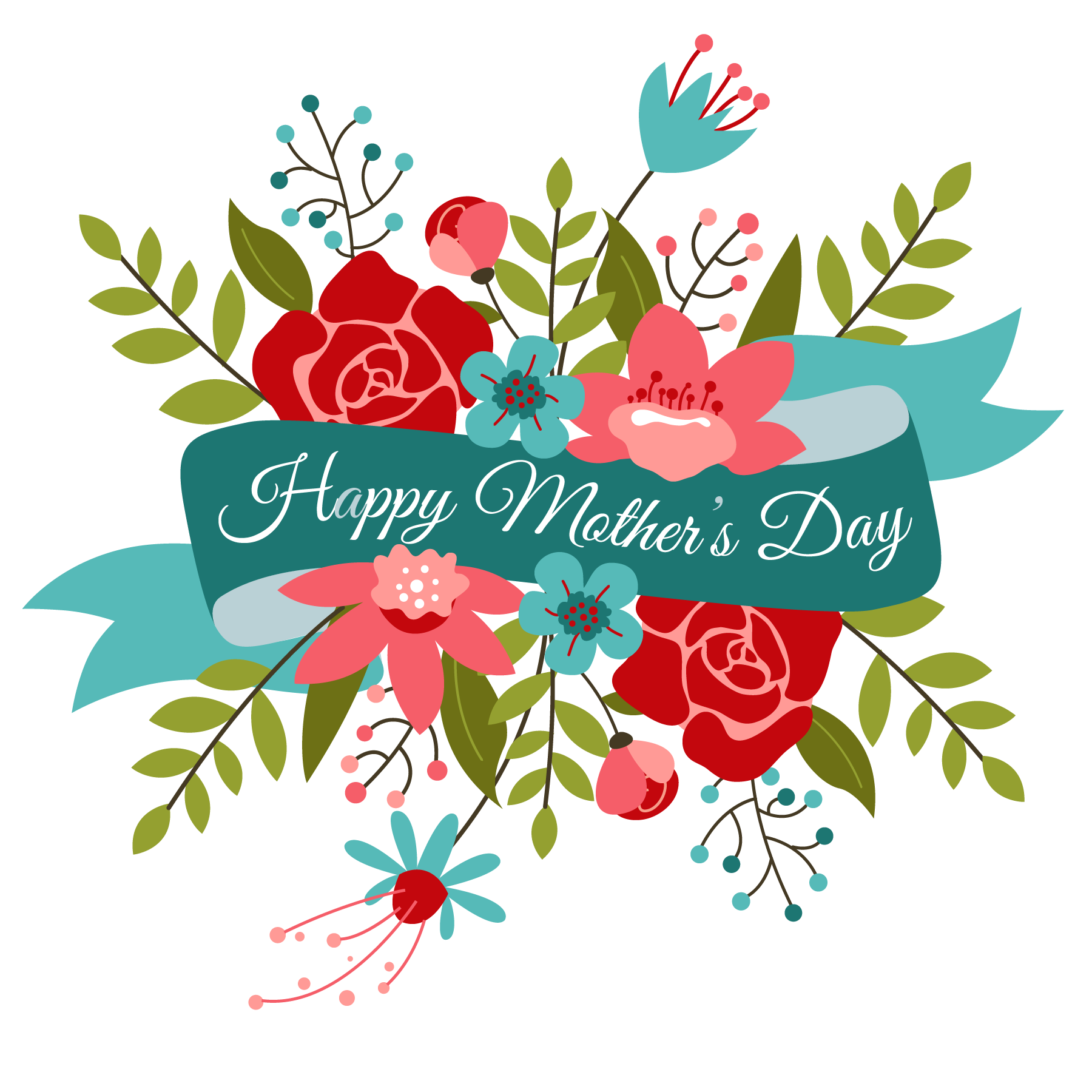 free mother's day flower clip art - photo #49