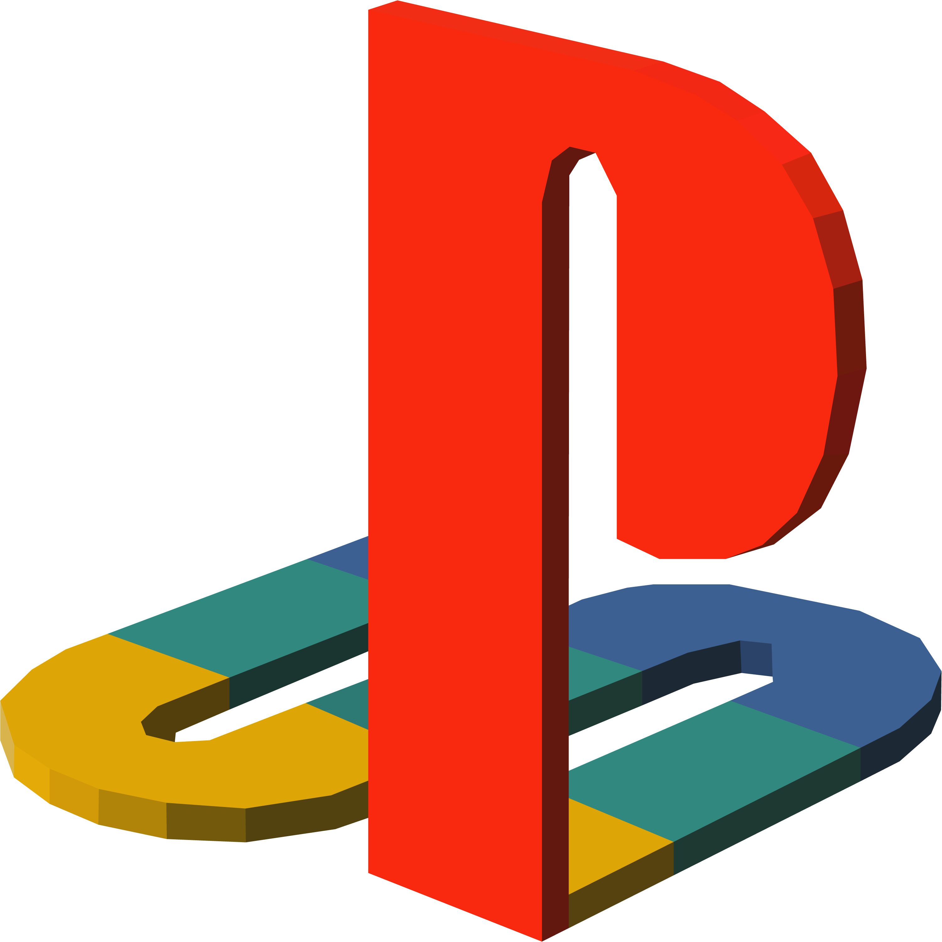 Acabo de enterarme de que el logo de PlayStation es un P de pie y una S