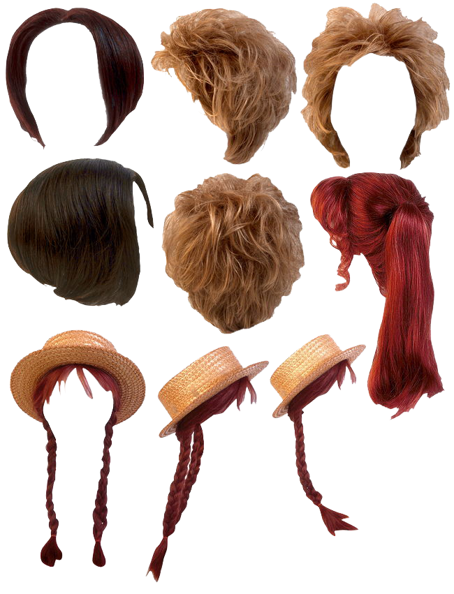 hairstyles png clipart for photoshop download - photo #5