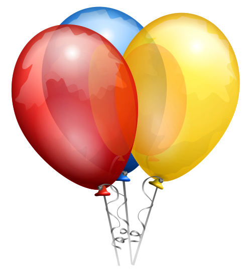 Happy Birthday Balloons Png Transparent Images Png All