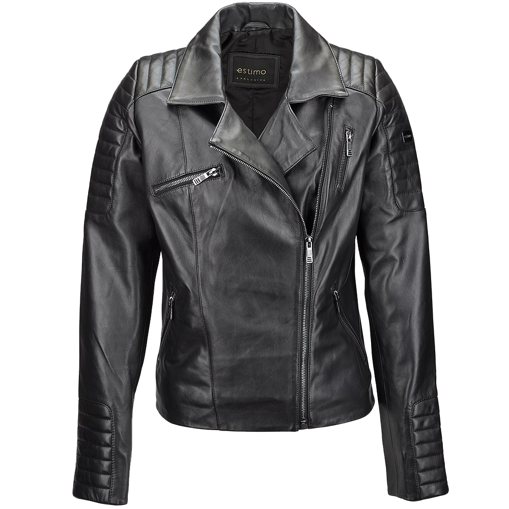 Black Leather Jacket Transparent Png All