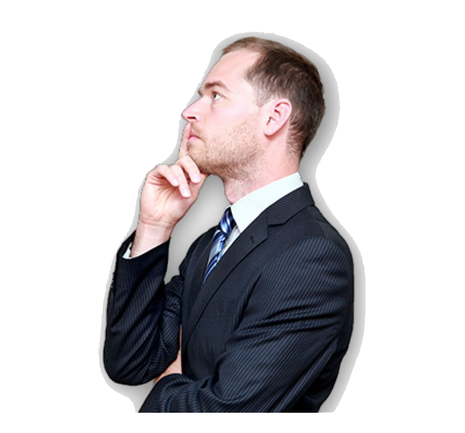 Thinking Man Png Transparent Images Png All