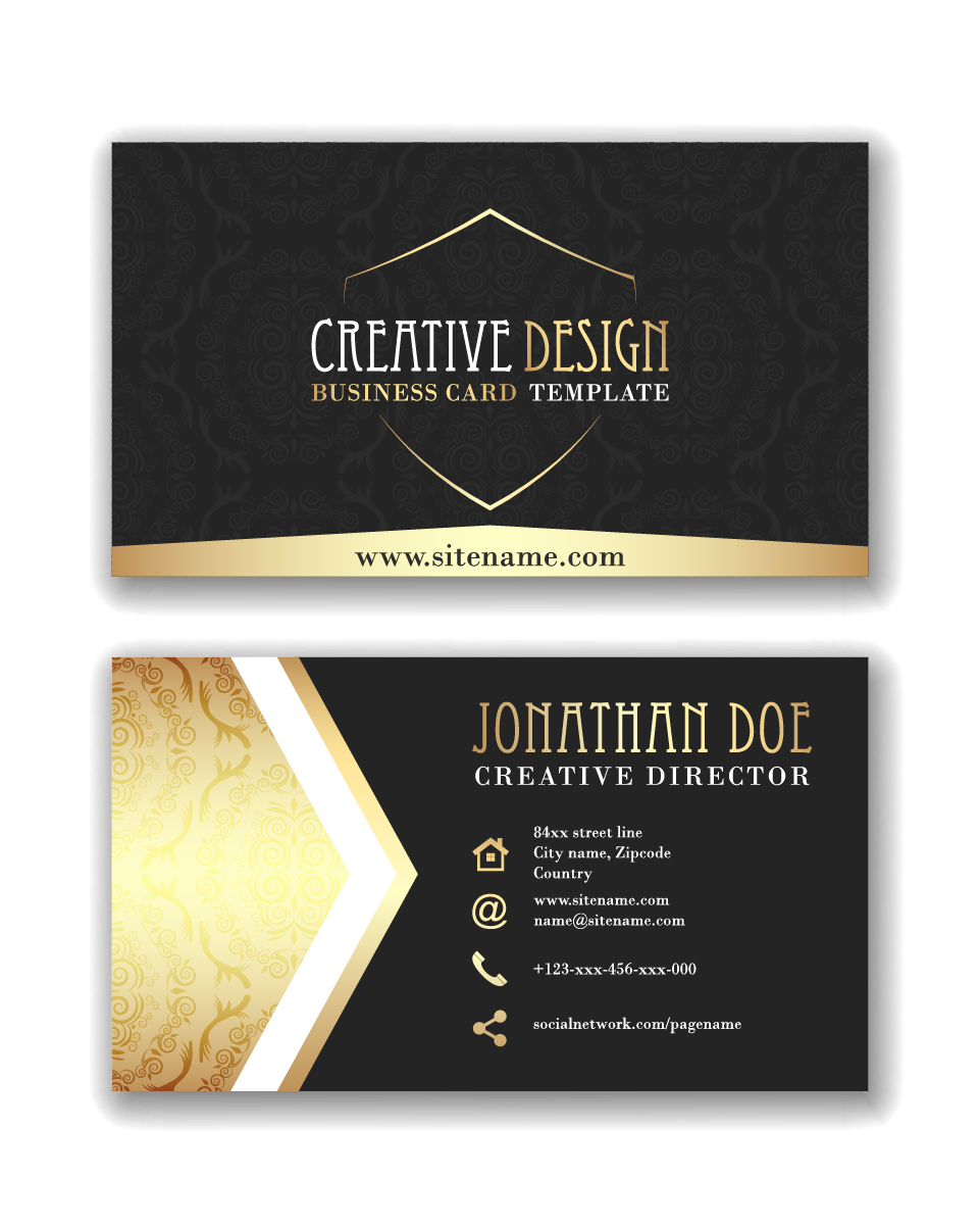 Business Card Template Png Cards Blog