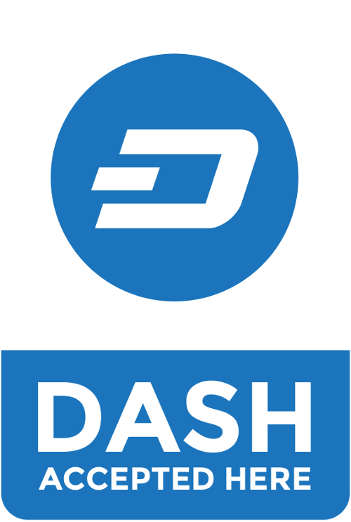 Dash Accepted Here