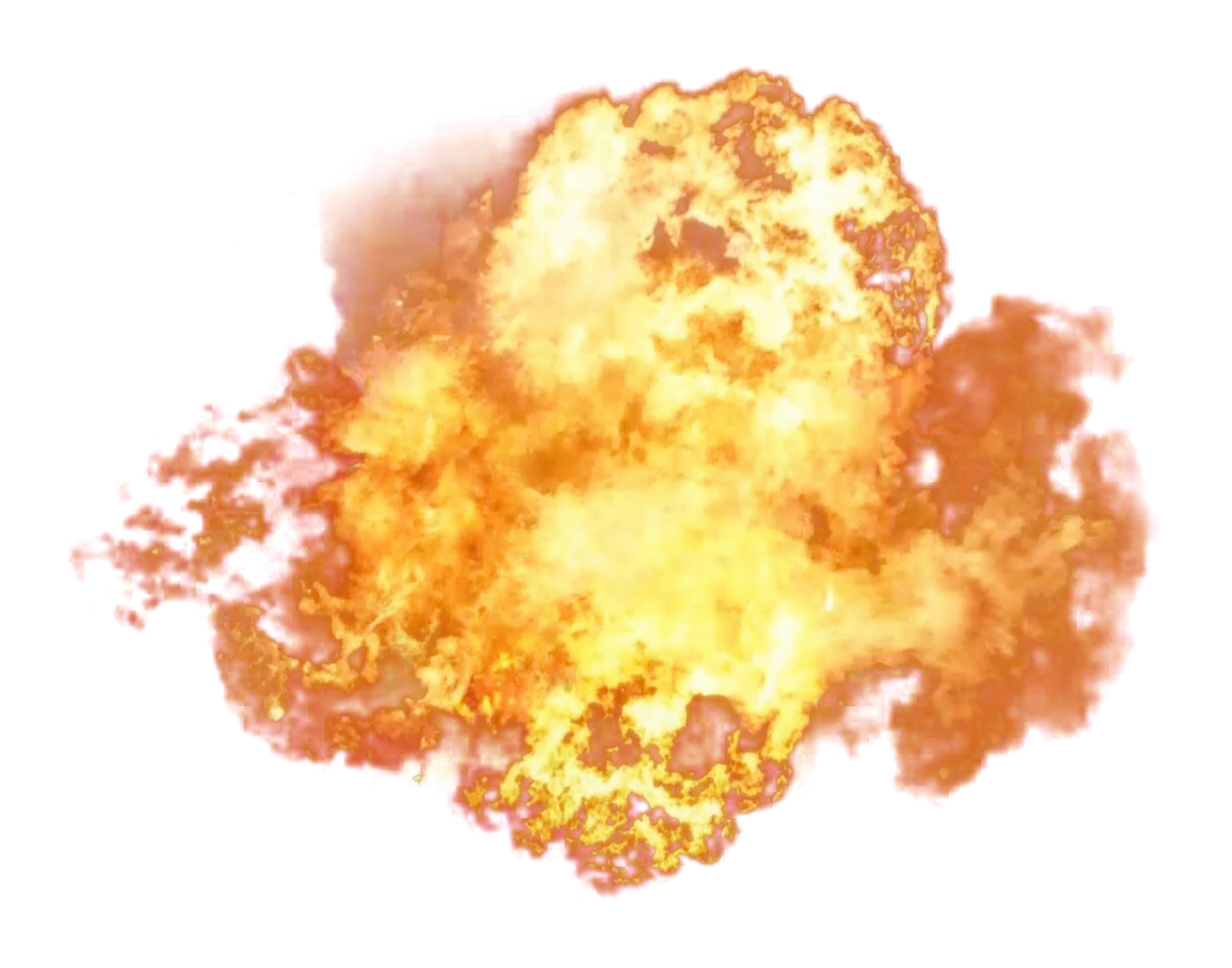 انفجار PNG HD