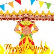 Happy Dussehra PNG -afbeelding