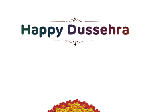 Happy Dussehra png Bild