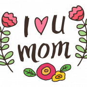 I Love You Mom PNG File