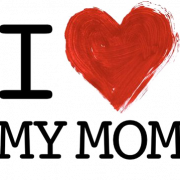 I Love You Mom PNG HD
