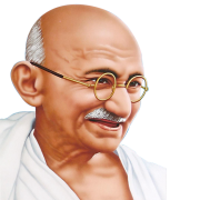 Mahatma Gandhi Download grátis PNG
