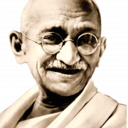 Mahatma Gandhi Gratis PNG -afbeelding