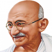 Махатма Ганди PNG файл