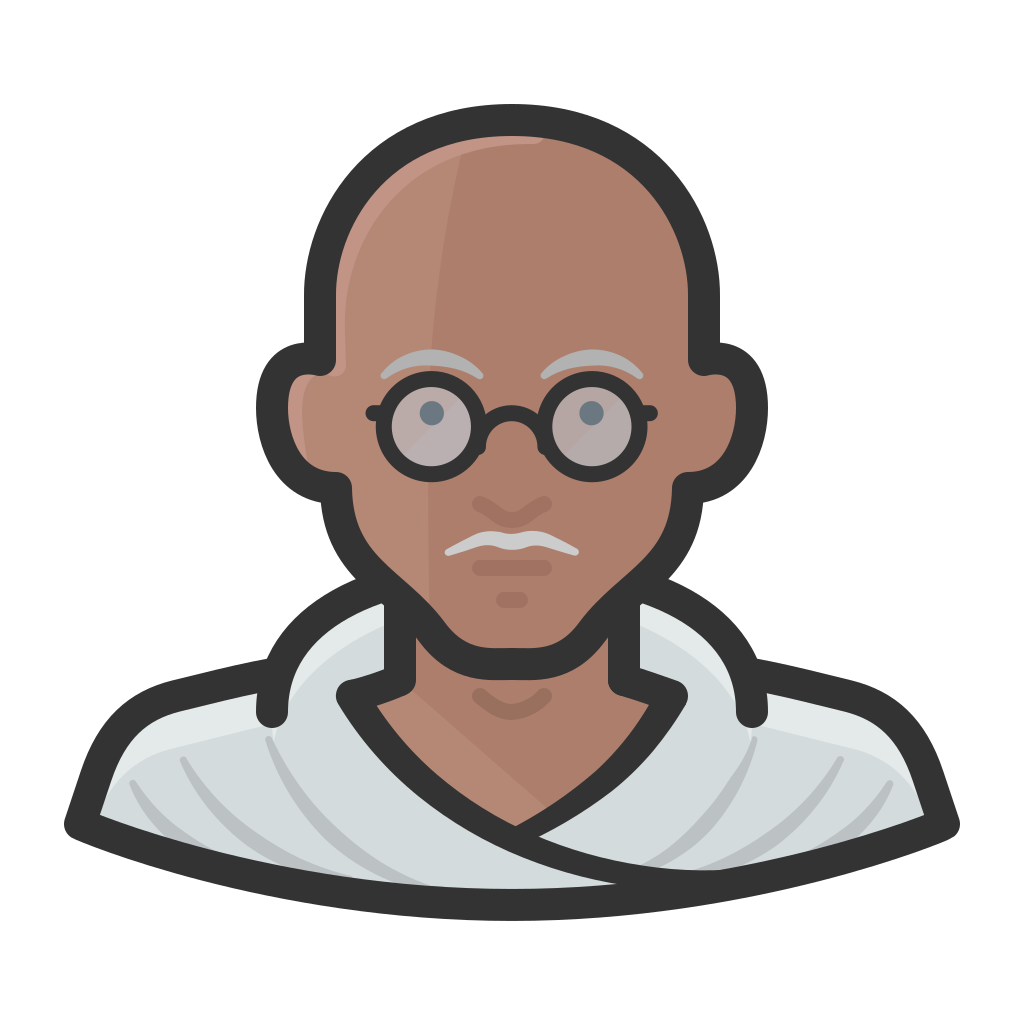 Mahatma Gandhi PNG Image File