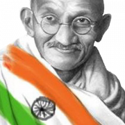 Mahatma Gandhi PNG Foto