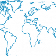 Peta dunia unduh gratis png