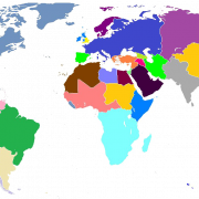World Map PNG File