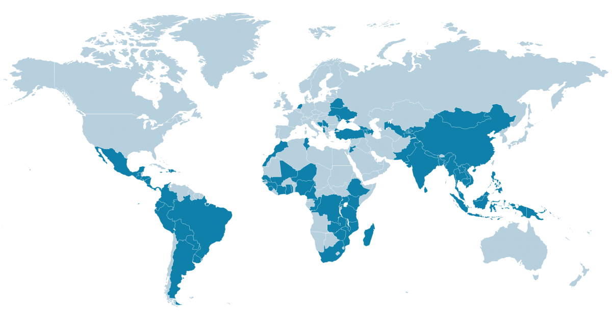 Photo HD transparente do mapa do mundo