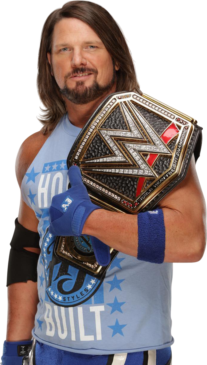 AJ Styles WWE PNG HD Image