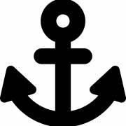 Anchor Silhouette PNG Cutout