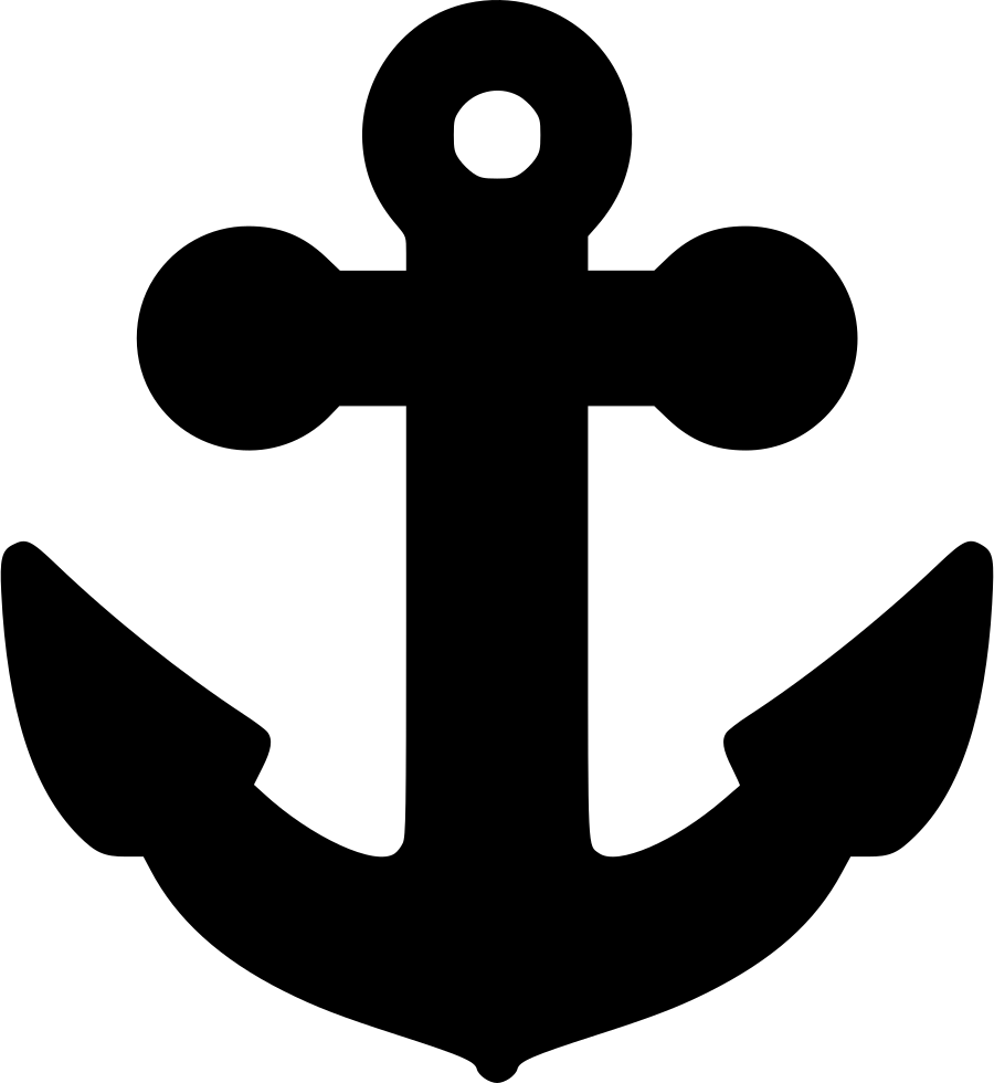 Anchor Silhouette PNG Photo