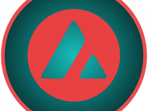 Avalanche crypto -logo PNG -bestand