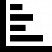 Grafico a barre silhouette png immagine