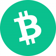 Bitcoin Cash Crypto Logo PNG HD Görüntü