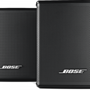 Black Bose Speaker Transparent