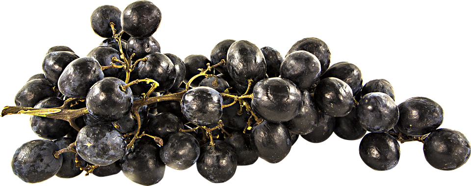 Black Grapes PNG HD Image