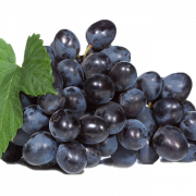 Black Grapes PNG Image File