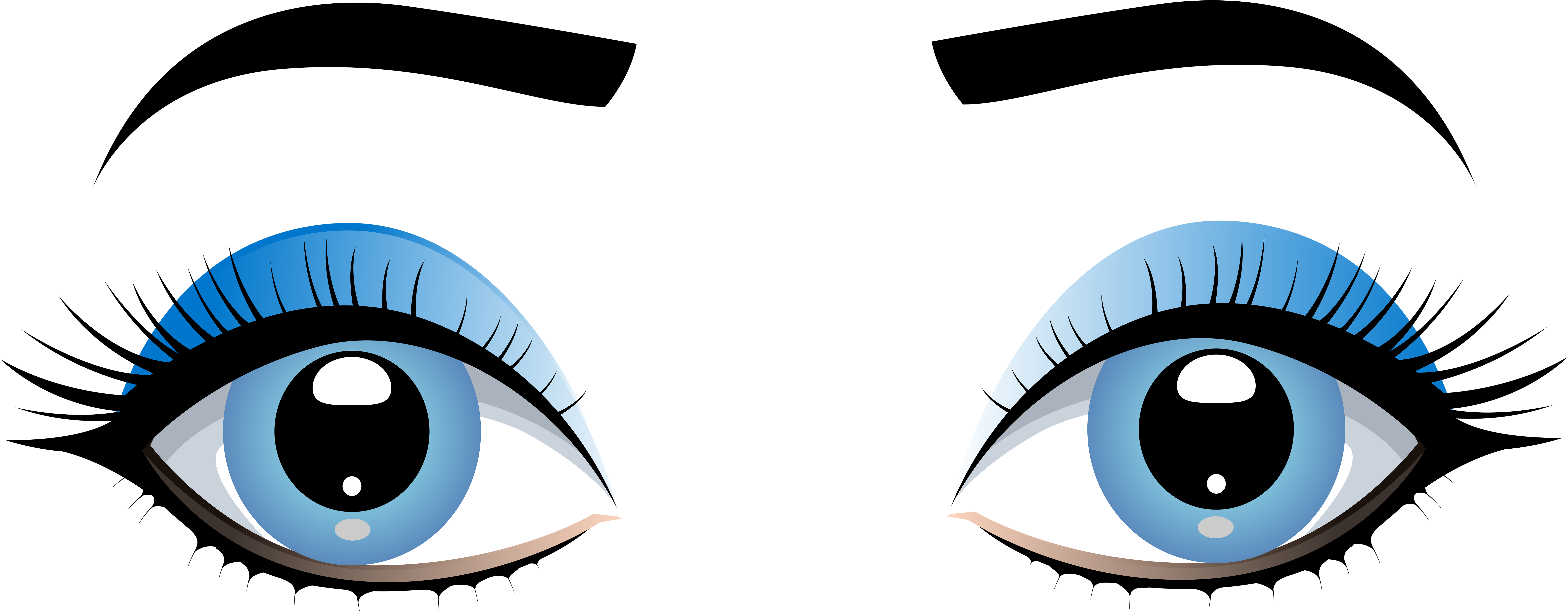 Blue Eyes PNG HD Quality