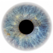 Archivo de imagen PNG de ojos azules