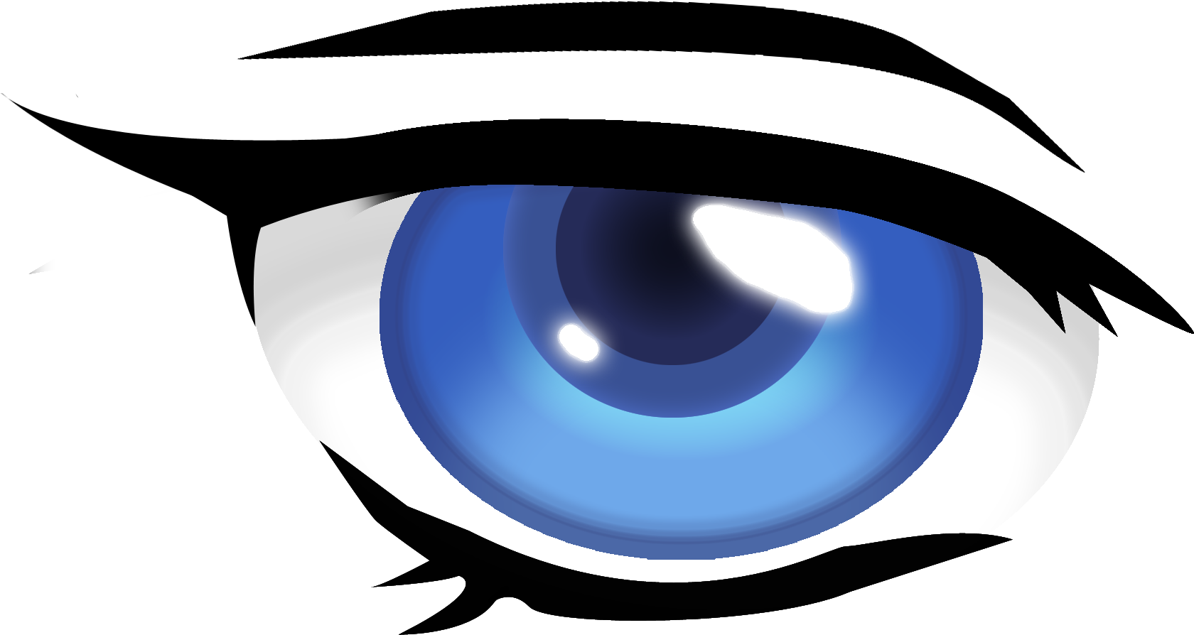 Blue Eyes PNG Image