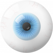 PNG trasparente degli occhi blu