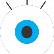 Vector de ojos azules