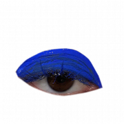 Mata Biru Vektor gambar png hd