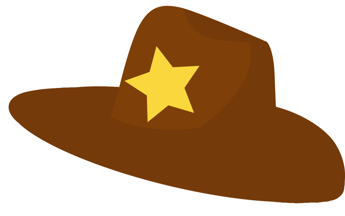 Brown Western Cowboy PNG Pic