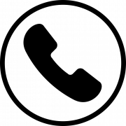 Call Silhouette PNG Cutout