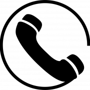 Call Silhouette PNG Photos
