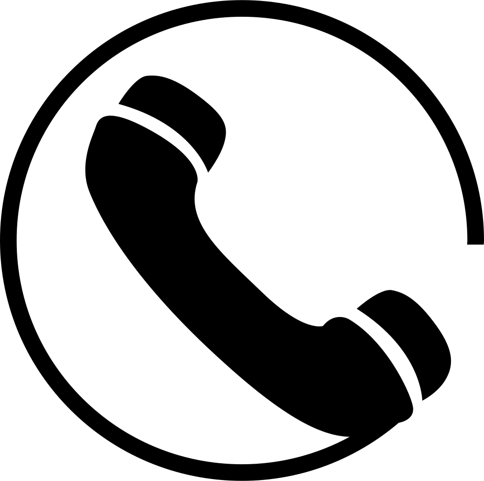 Call Silhouette PNG Photos