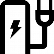Charge Silhouette PNG HD Imagem