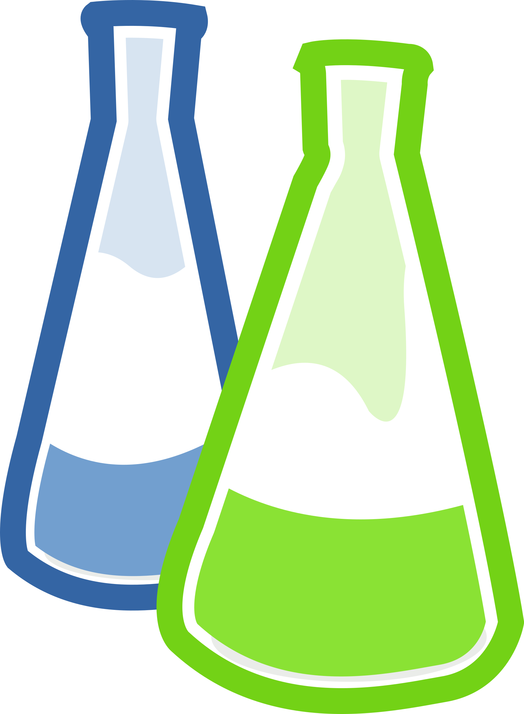 Chemical Laboratory Flask PNG Image